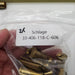 2x Schlage 33-406 Cylinder Plugs 1-1/8" C Keyway 6 Pin Satin Brass 606 7