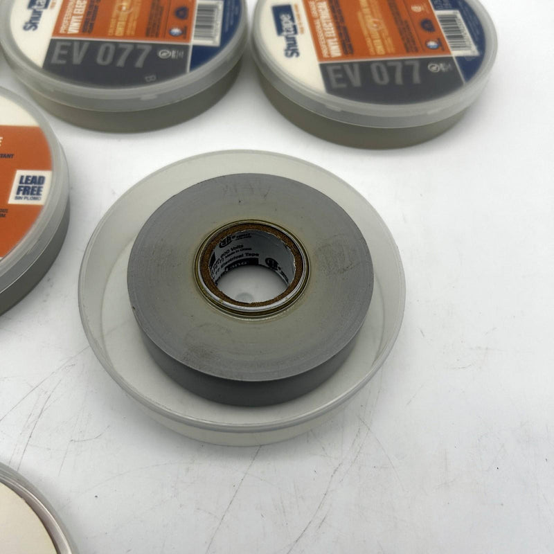 Shurtape 104817 Vinyl Electrical Tape EV 077 .75in x 66ft 7.0 Mil Gray 5 Rolls