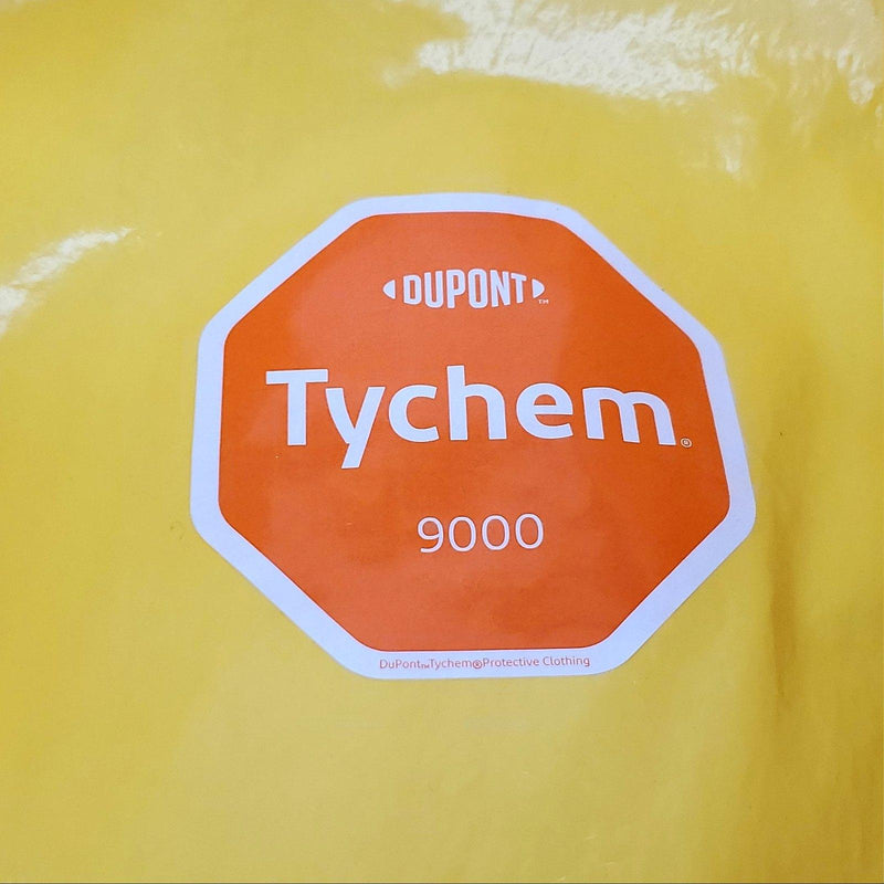 Dupont Tychem 9000 Hazmat Coverall Suit XL Hooded Yellow BR127TYLXL000200 Pack 2 3