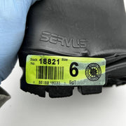 Honeywell Servus 18821 Steel Toe Rubber Boot Size 6 Waterproof Black Knee 16" 3