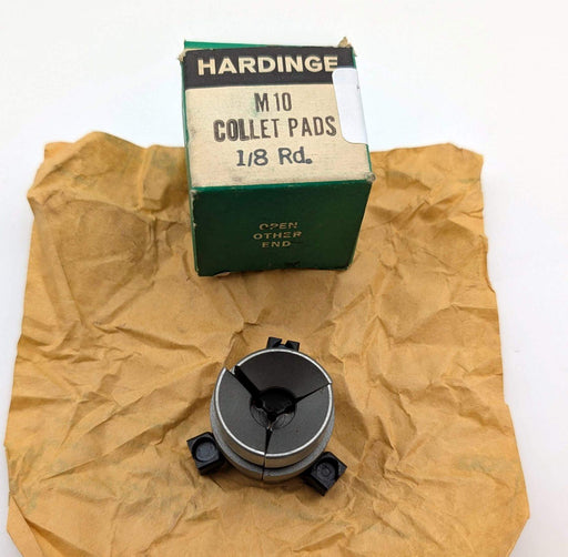 Hardinge M10 1/8" Round Smooth Collet Pads 3-Segment for M10 Collet 1