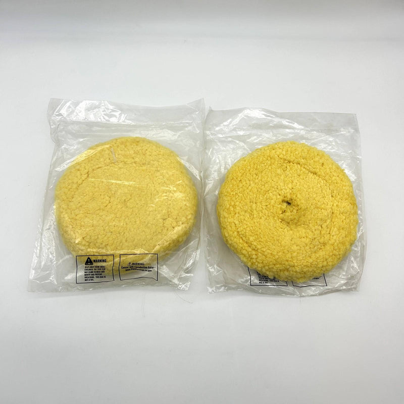 2pk Double Sided Polishing Pad 8" Sngl Ply 1.25" P 5/8-11AH Buff and Shine 802YS
