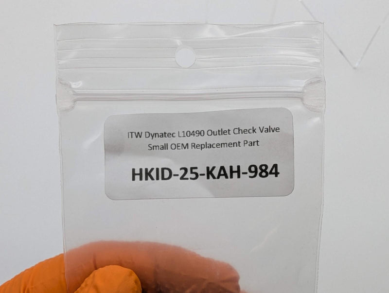 ITW Dynatec L10490 Outlet Check Valve Small OEM Replacement Part 4