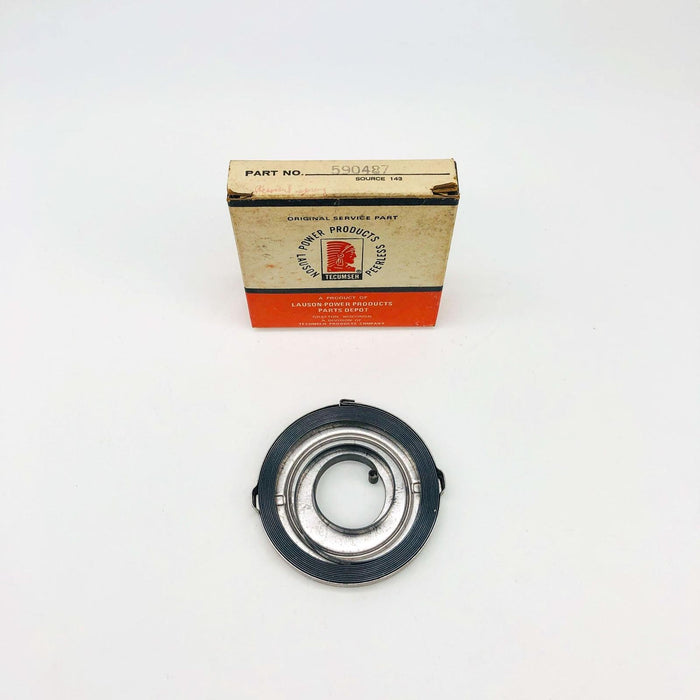 Tecumseh 590487 Starter Spring OEM New Old Stock NOS Open 10