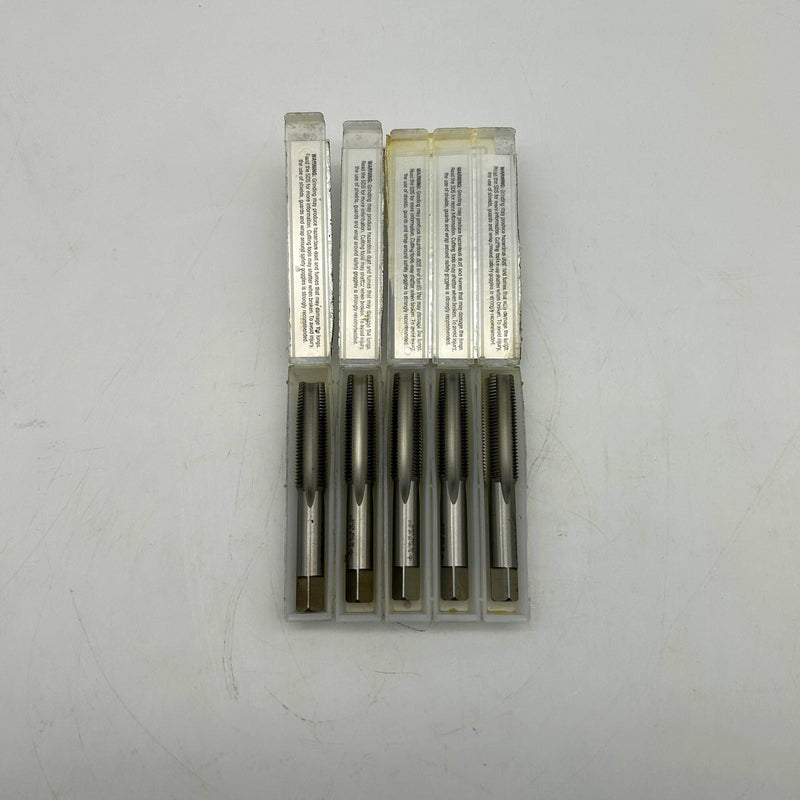 Cle-Line C62073 Taper Hand Tap 9/16-18NF H3 4 Flutes HSS General Purpose 5pk 9