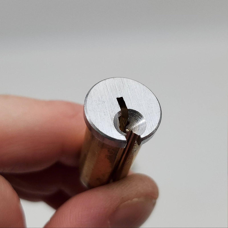 2x Schlage 33-406 Cylinder Plugs 1-1/8" FG Keyway 6 Pin Satin Chrome 626 2