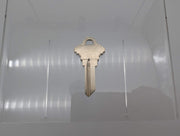 5x Ilco 1537 Key Blanks for Some Clopay Overhead Door Locks Nickel Plated 2