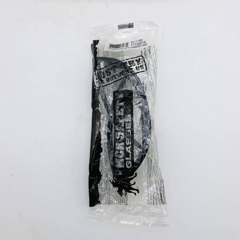 MCR Safety DL1150 Safety Glasses Black Lens Clear Nose Orbital Lightweight 9pk 3