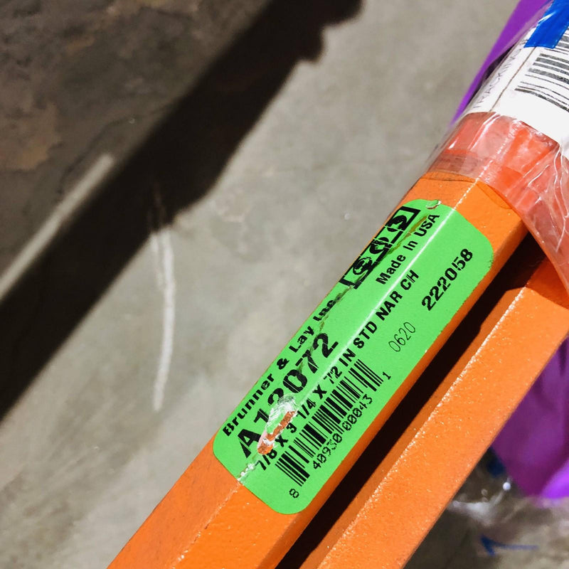 Brunner & Lay A12072 Jack Hammer Chisel Bit 7/8 X 3-1/4 X 72in Pavement Breaker 2