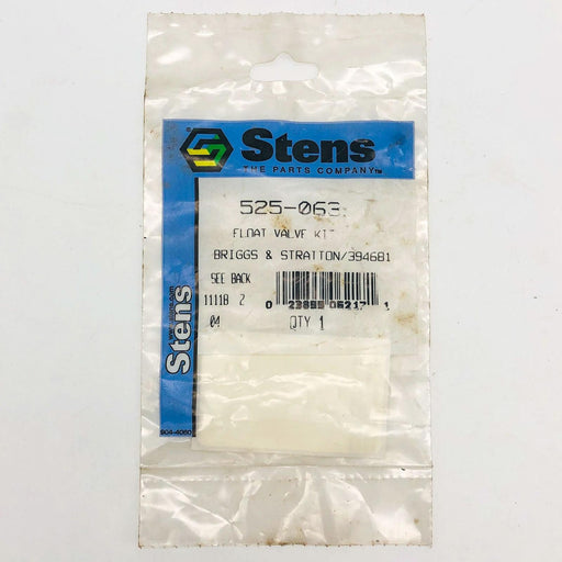 Stens 525-063 Float Valve Kit New NOS For Briggs & Stratton 394681 Sealed 1