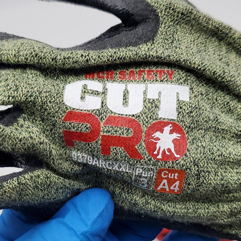 MCR Cut Resistant Gloves XXL A4 Cut Level 13 Gauge Palm Coated Aramid 9379ARCXXL 3