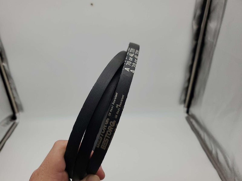 Bestorq A70 Belt 1/2" Width 72" Length 0.31" Thick 4L720 V-Belt 3