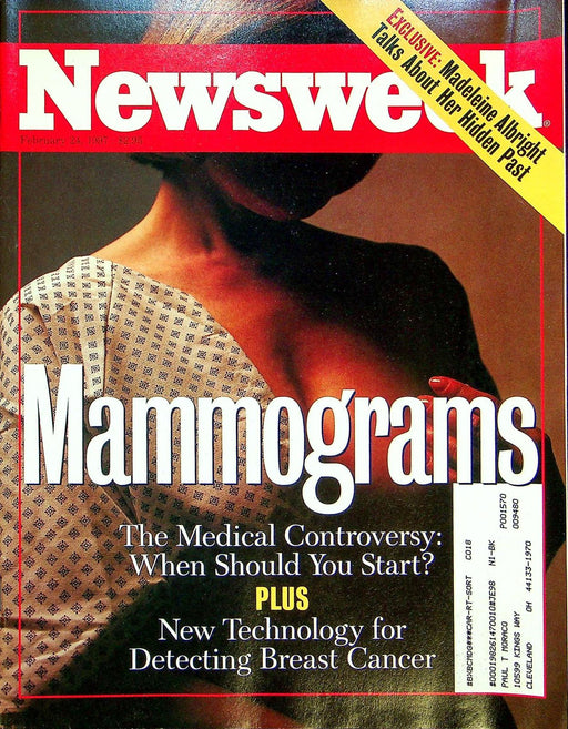 Newsweek Magazine February 24 1997 Madeleine Albright Secretary of State Clinton 1