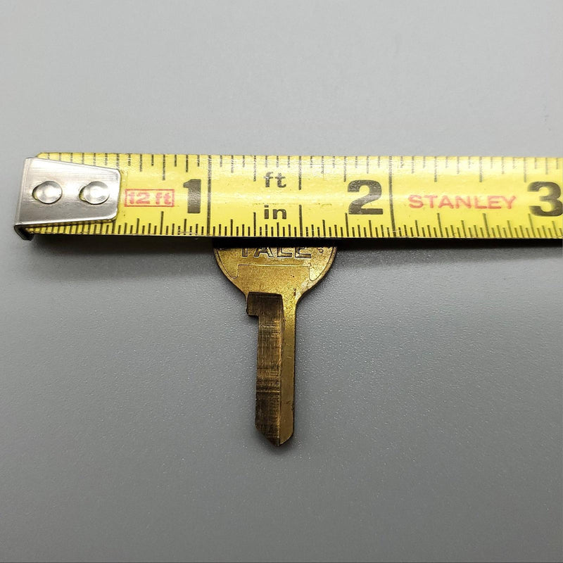 5x Yale RB 24 1/2 Key Blanks Brass BR Keyway 4 Pin NOS 6