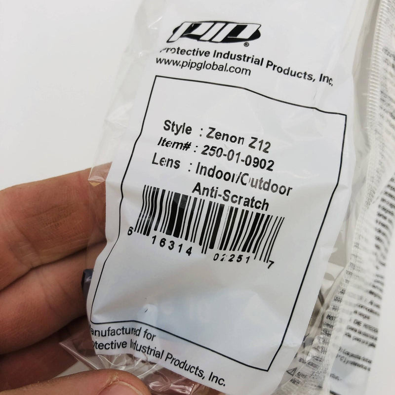 PIP 250-01-0902 Safety Glasses Zenon Z12 Indoor Outdoor Anti Scratch Clear 12pr 3