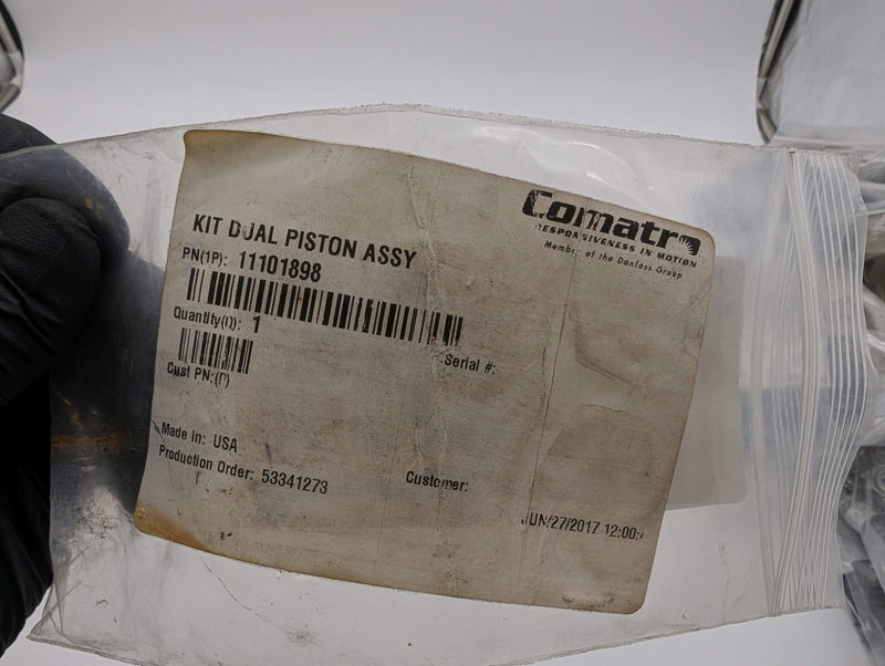 Roadtec 143972-C28 Hydraulic Spool Valve w/ Back Up Rings OEM Astec