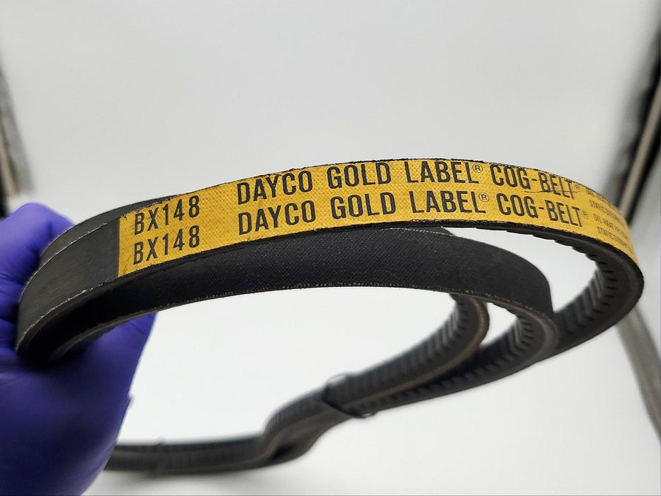 Dayco BX148 Cogged Belt Gold Label 21/32" Width 151" Length 3