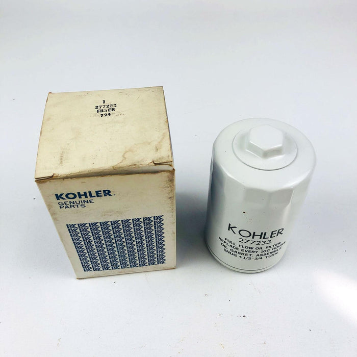 Kohler 277233 Oil Filter OEM New Old Stock NOS Replaced by 277233S White 5