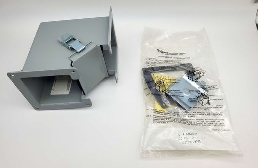 Hoffman F44LE9B Wireway Elbow 90 Degree 4" L x 4" W x 4" H Inside Open 1