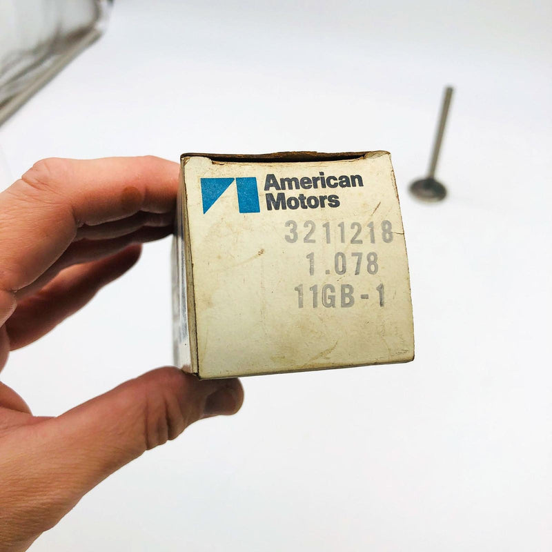 AMC Jeep 3211218 Exhaust Valve OEM NOS 1970-72 8 Cycle Open