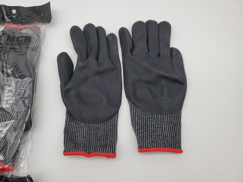 MCR Cut Resistant Work Gloves Nitrile Foam Palm Size XXL 92723NFXXL 2 Pairs 3