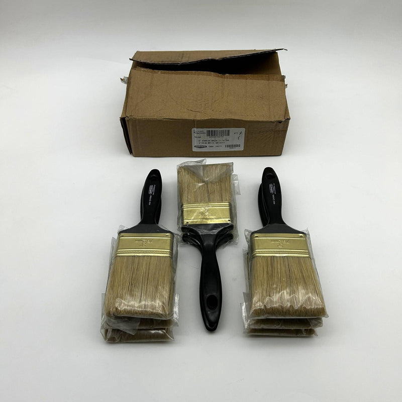 Osborn 70072 Varnish Brush 3in Wide 11/16in Thick 3in Trim White Bristle 8pk 10