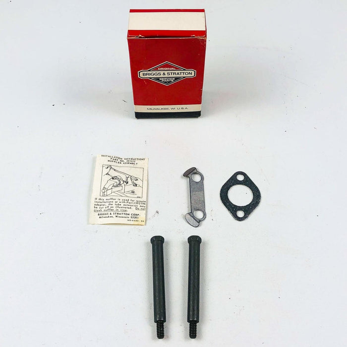 Briggs and Stratton Hardware Kit for Muffler Assembly 391313 OEM NOS 1