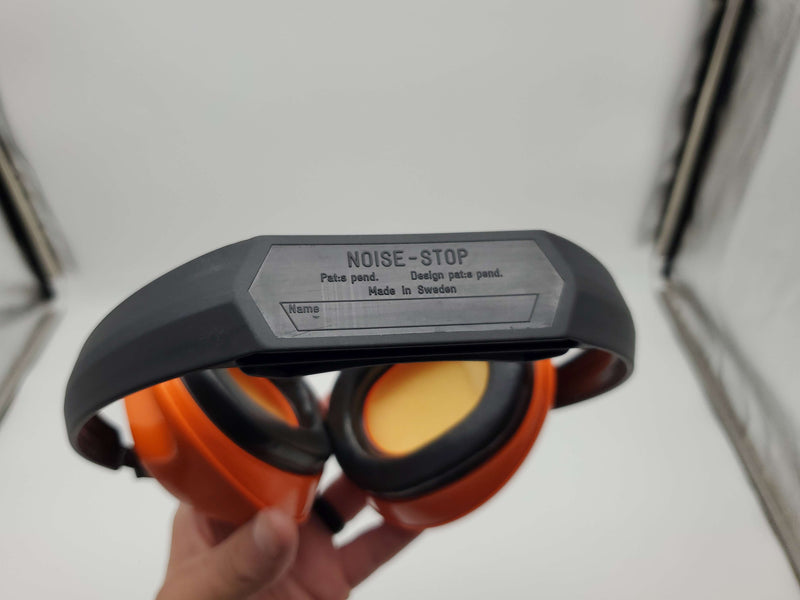 Elvex Earmuffs Over The Ear 23 dB Noise Reduction Orange & Black HB-2000 NOS 2