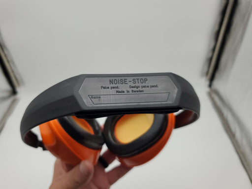Elvex Earmuffs Over The Ear 23 dB Noise Reduction Orange & Black HB-2000 NOS 2
