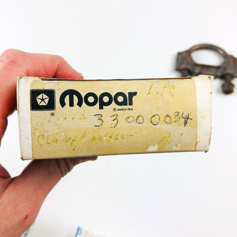 Mopar 33000034 Clamp Exhaust Muffler OEM New Old Stock NOS 12