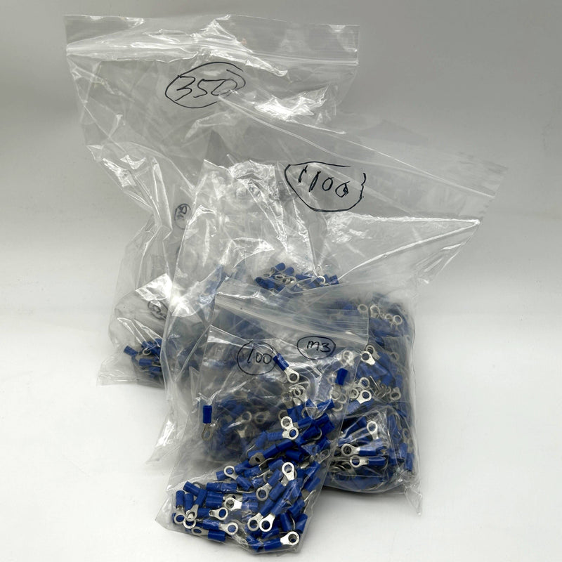 ABB KV14-10R-M Ring Terminal Vinyl 16-14 NO10 Stu 2-1/4-4 Lot of 1450