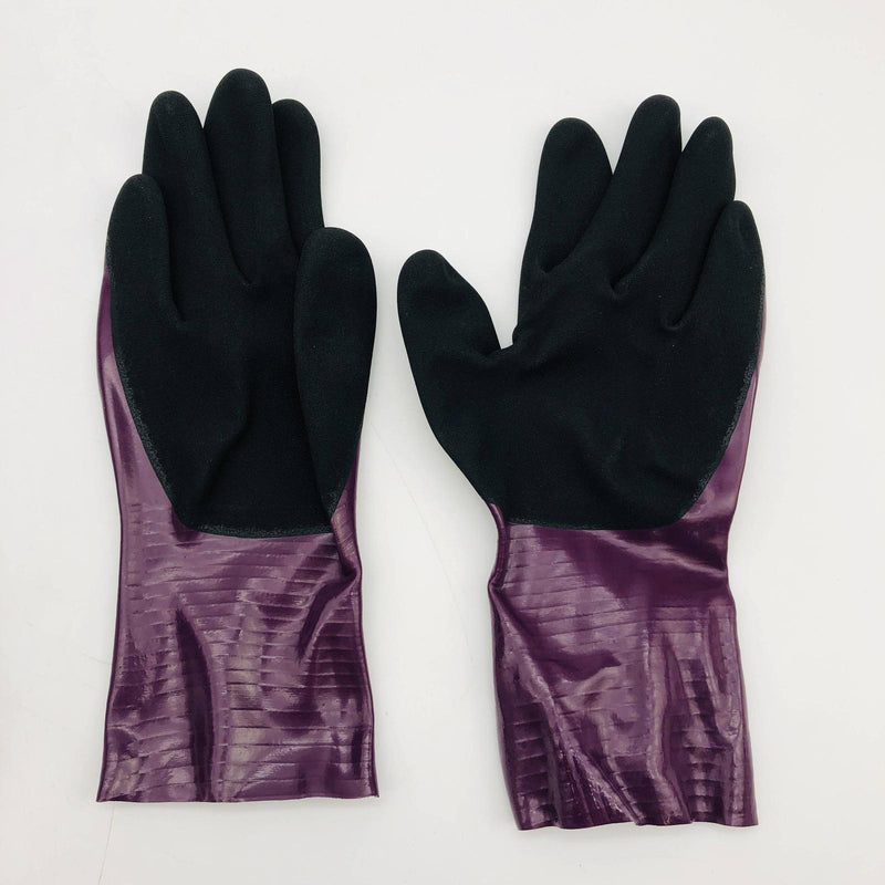 MaxiDry 56-426 Chemical Resistant Gloves Small 7 Nitrile Lightweight 12 Pairs 5