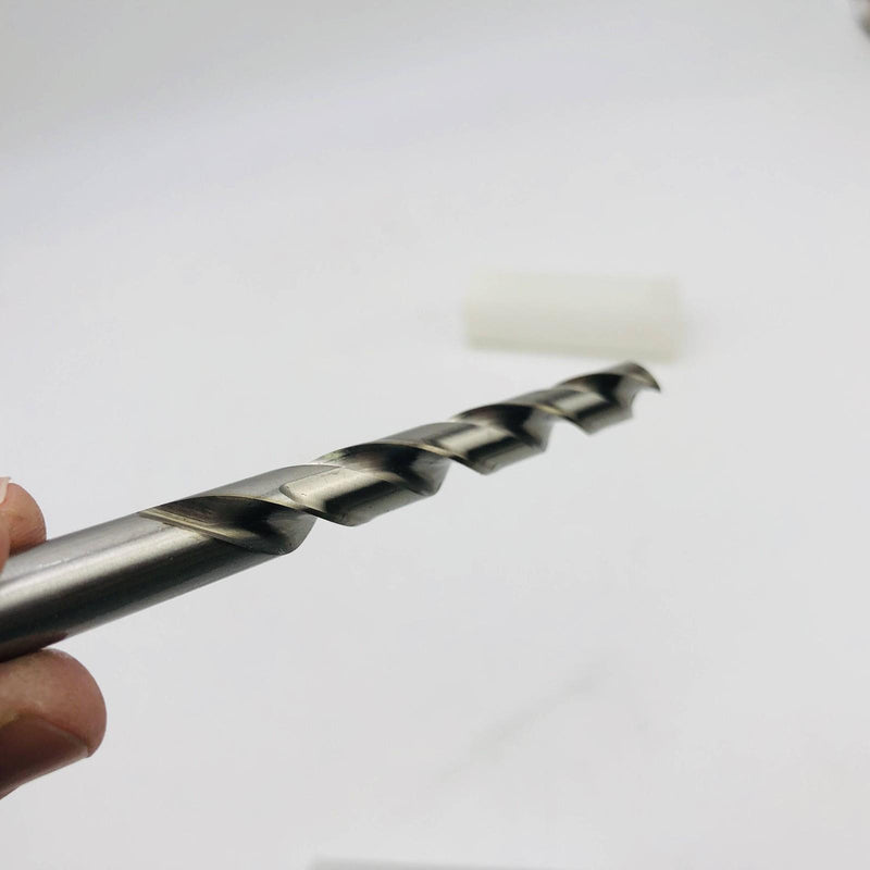 6x Cle-Line C23015 Jobber Drill Bit 1898 3/8 GP Bright 5in OAL 2 Spiral Flutes 7