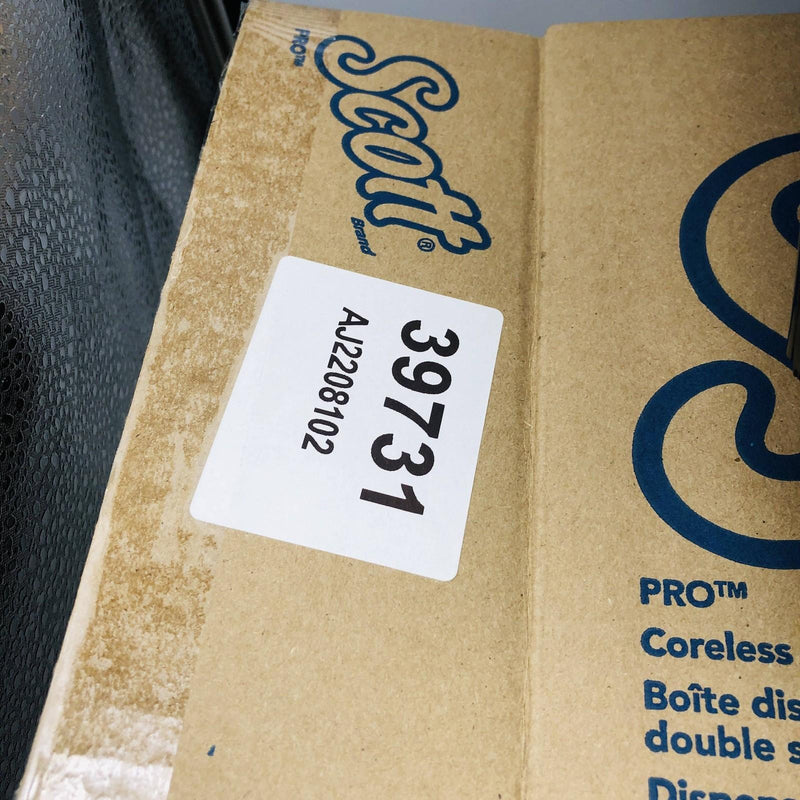 Scott 39731-02 Coreless Twin Bath Tissue Dispenser 20.2 x 11.5 x 6.2in Black 3