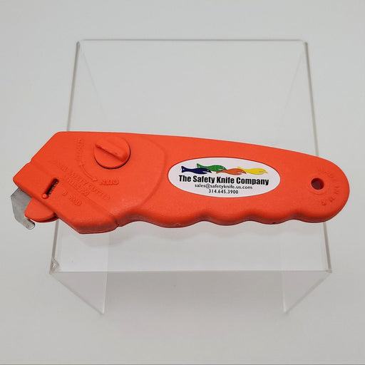 Safety Knife Box Cutter 700 Boxer Auto Retracting Guards Hook & Straight Blade 1