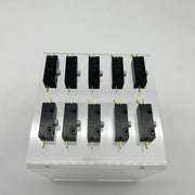 ZF Electronics E13-00E Switch Snap Action 15A 125VAC Round Plunger Lot of 10 10