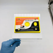 Dynabrade 56355 Backing Pad for Sanding Disc 74mm X 110mm PSA Non-Vacuum Medium 10