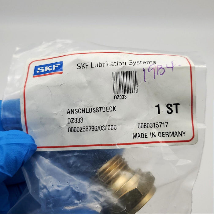 SKF DZ333 Reducing Adapter G 1/2 D1 to G 1/4 D2 Cylindrical Thread 6