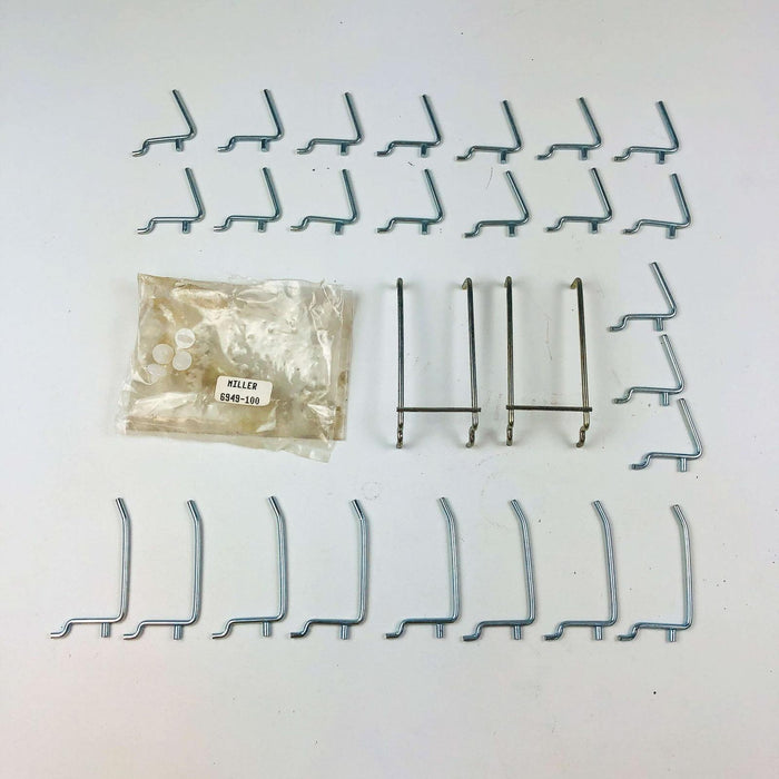 Miller Special Tool 6949-100 Display Storage Hooks Peg Board Kit New NOS 2