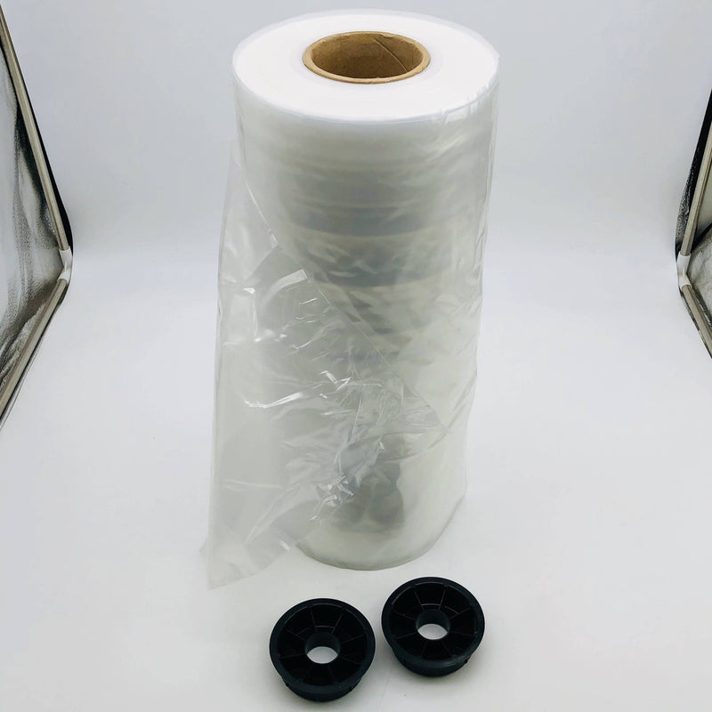 Centerfold Plastic Sheeting 18in x 500ft 3 Mil Thick Opens to 36in CF H85943 1rl 1