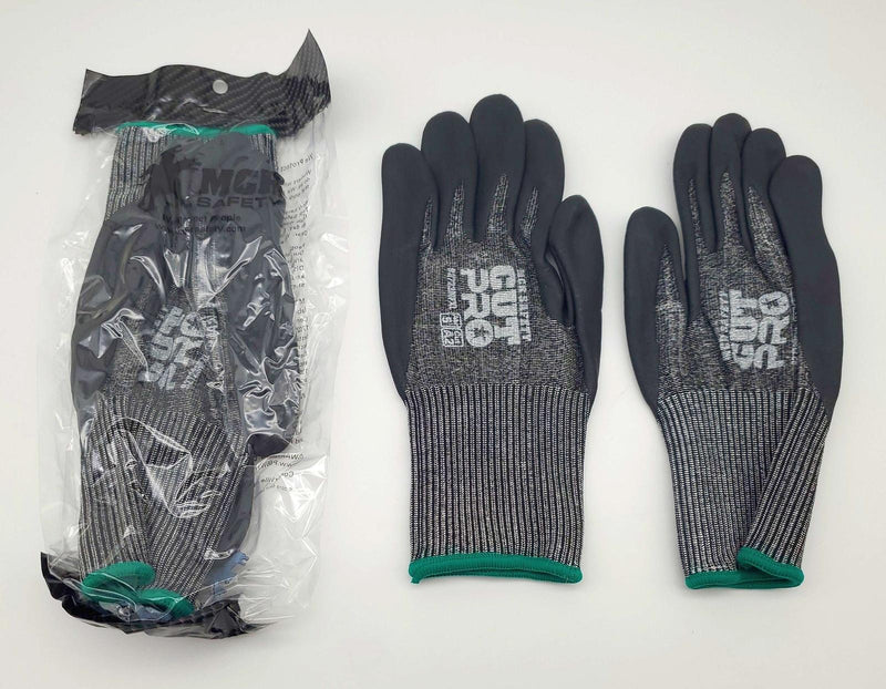 MCR Cut Resistant Work Gloves Nitrile Foam Palm Size XL 92723NFXL 2 Pairs 1