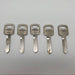 5x Curtis H67 Key Blanks Ford Aerostar Van 1986 to 1992 Nickel Plated 3