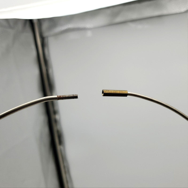 HPC LKR-11 Large Key Rings 11" Diameter Threaded Fastener Holds 200 Keys 2 Pack 3