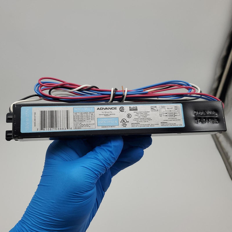 Advance IOPA-2P32-N Optanuim Ballast 120-277 V Linear Flourescent 1