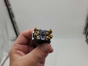 Cole Hersee 5588 Heavy Duty Toggle Switch 3 Position 10A 36V DPST 4 Screw 4