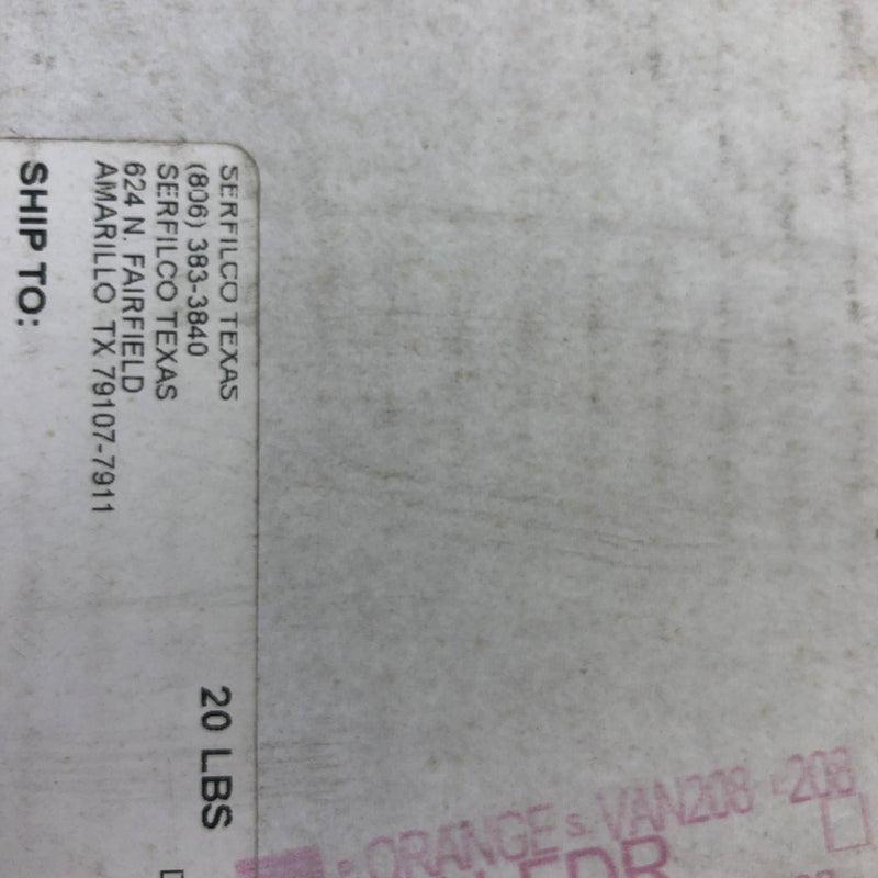 Serfilco 15U30U Filter Cartridge 15 Mi 30" L 2.38" OD Double Open End PP 15pk/Cs 4