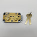 Ilco Safe Deposit Box Lock A400 LH Left Hand Satin Brass 2 Keys A4001000441LH 2