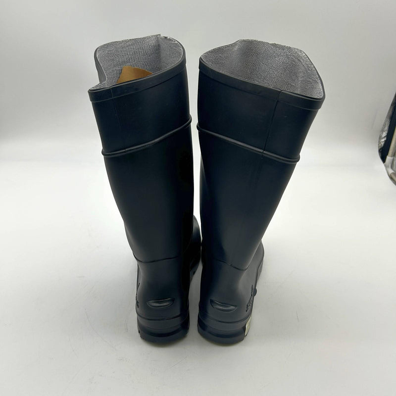 Servus 18821-BLM-080 Men's Rubber Boot Size 8 Steel Toe 14inch PVC Waterproof