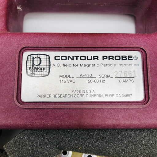 Parker A-410 AC Contour Probe 115Vac 6Amps 50-60hz Magnetic Particle Inspection 2