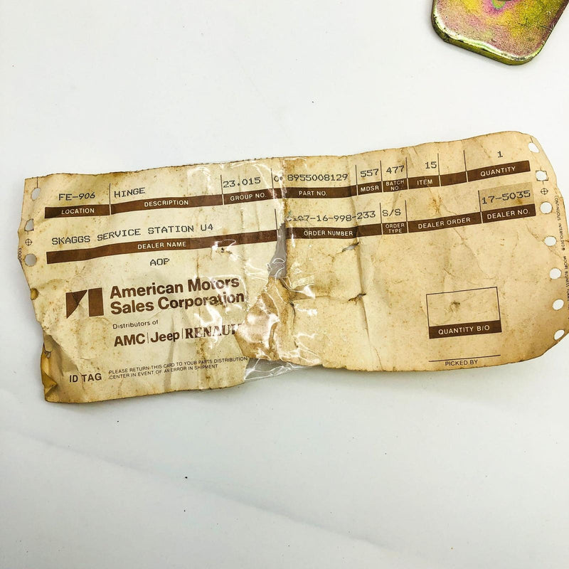 AMC Jeep 55008129 Hinge Gr 23.015 OEM New Old Stock NOS Loose